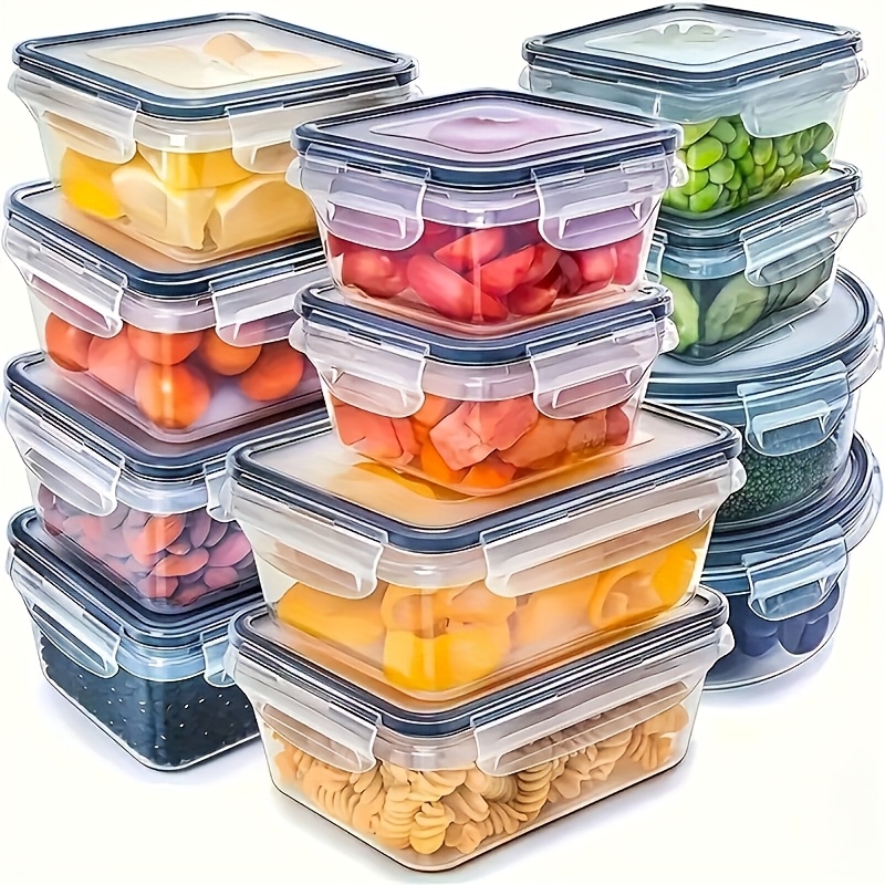 Health Wellness Lifestyle - 8Pcs Set Includes 4 Containers and