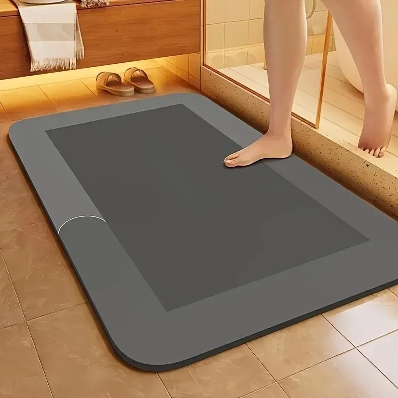 Diatomaceous Earth Bath Mat, S - Bamboo Bath Mat recension och pris