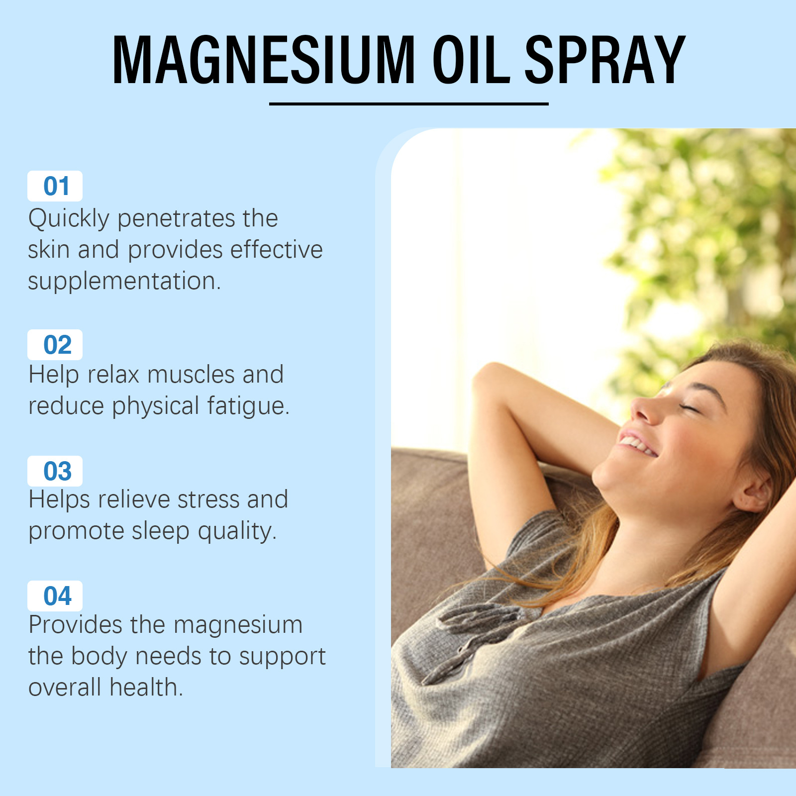 Pure Magnesium Oil Spray Natur - Bath Salts Magnesium recension och pris