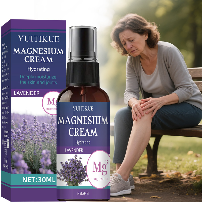 YUITIKUE Magnesium Cream Spray - Bath Salts Magnesium recension och pris