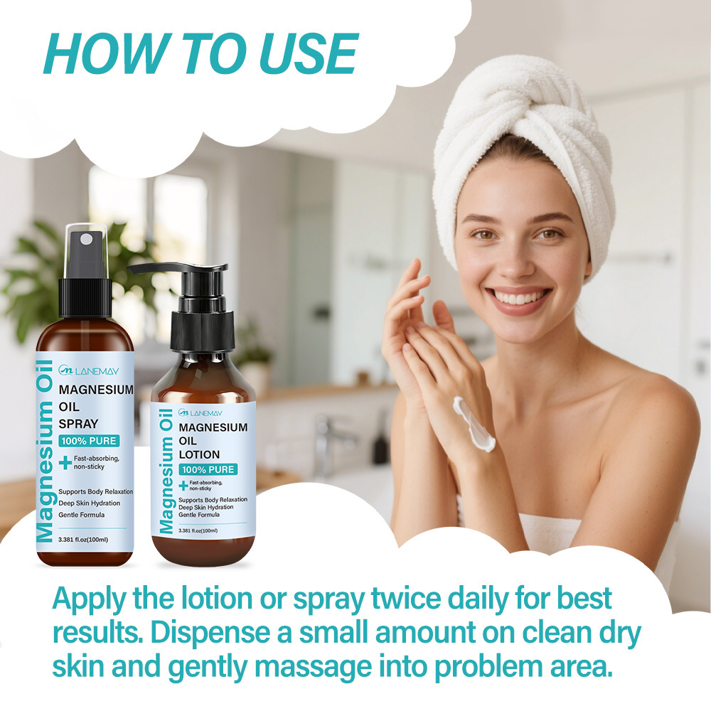 Magnesium Oil Spray & Lotion S - Bath Salts Magnesium recension och pris