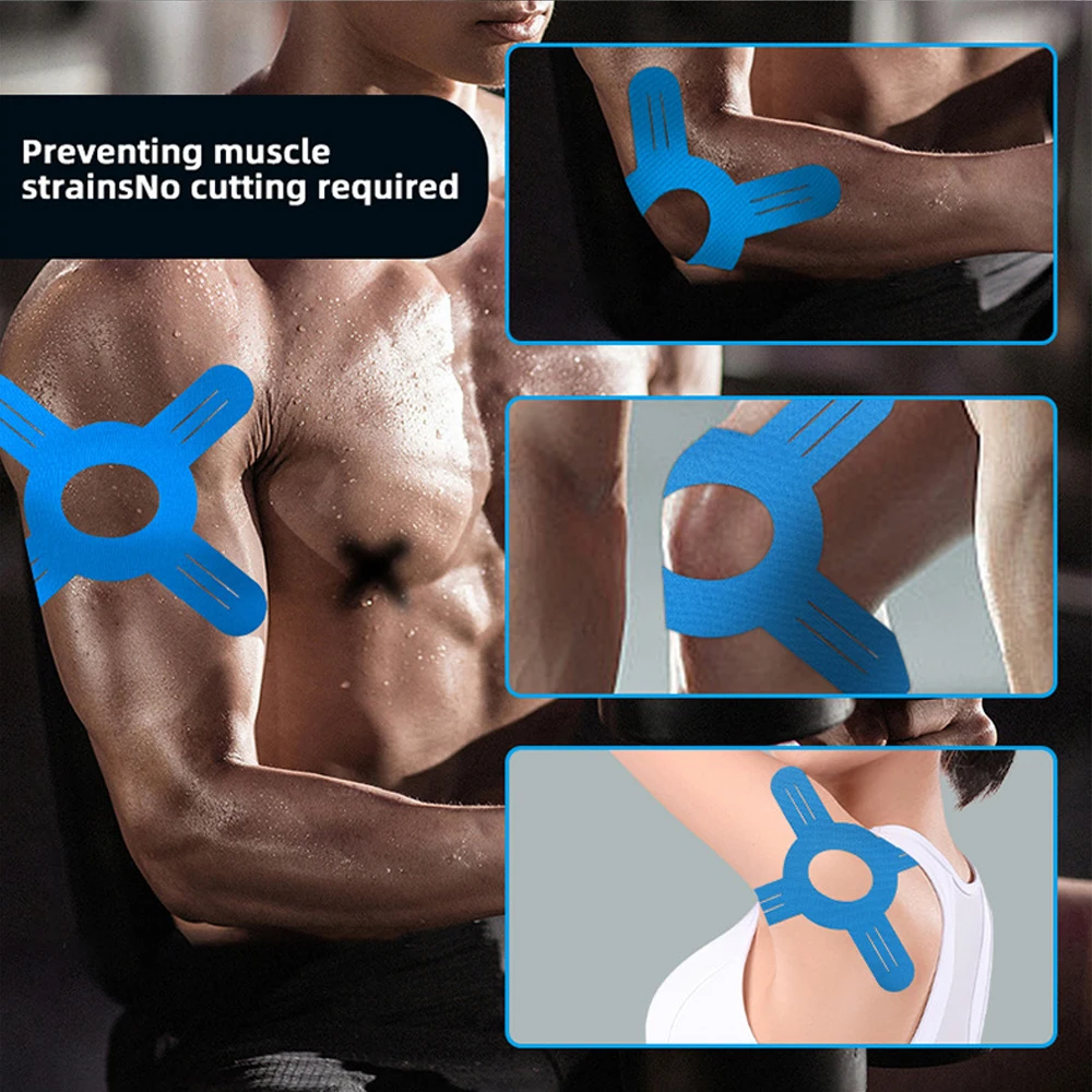 5/10/15/20Pcs Cross Shaped Kin - Sports Taping Precut recension och pris