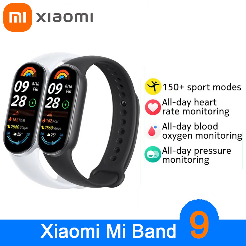 Xiaomi Mi Band 9 AMOLED Screen - Health Wellness Bracelet recension och pris
