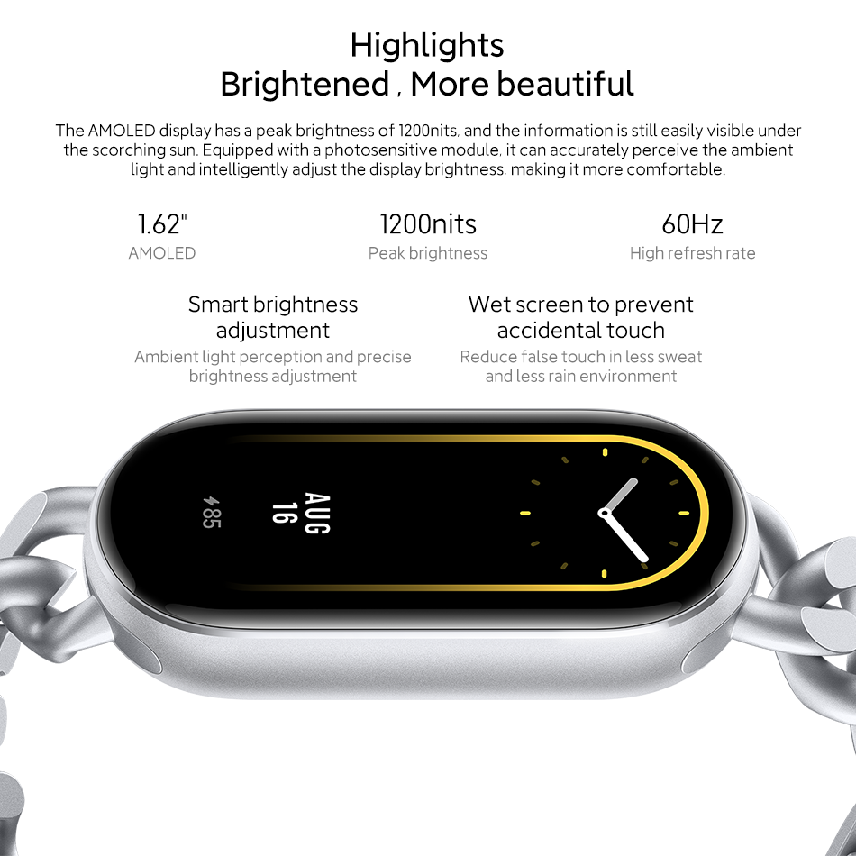 Xiaomi Mi Band 9 AMOLED Screen - Health Wellness Bracelet recension och pris