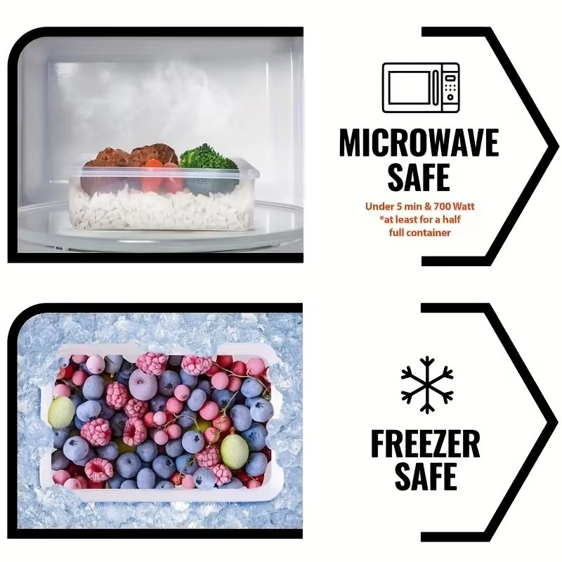 4-Piece Clear Food Storage Con - Health Wellness Lifestyle recension och pris