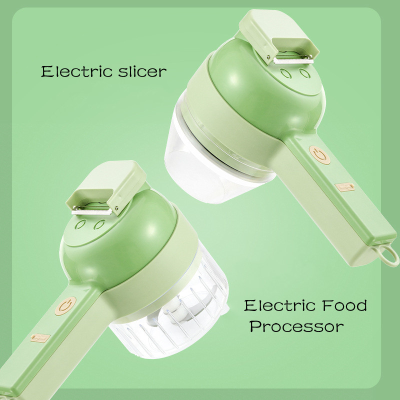4In1 Electric Vegetable Cutter - Health Wellness Lifestyle recension och pris