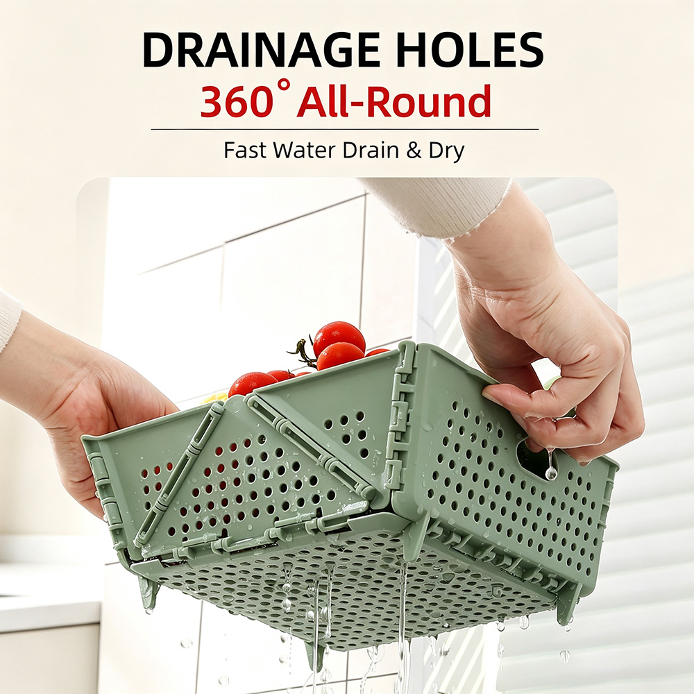 Foldable Fruit Vegetable Drain - Health Wellness Lifestyle recension och pris